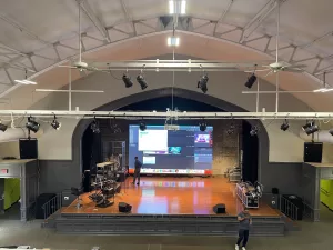 High-quality LED screen rentals for outdoor events by HV All In Solutions