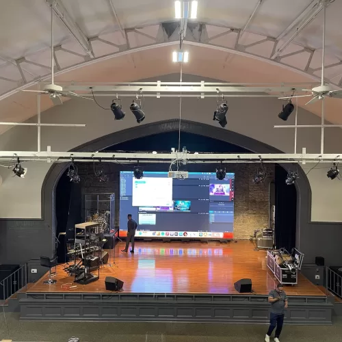 High-quality LED screen rentals for outdoor events by HV All In Solutions